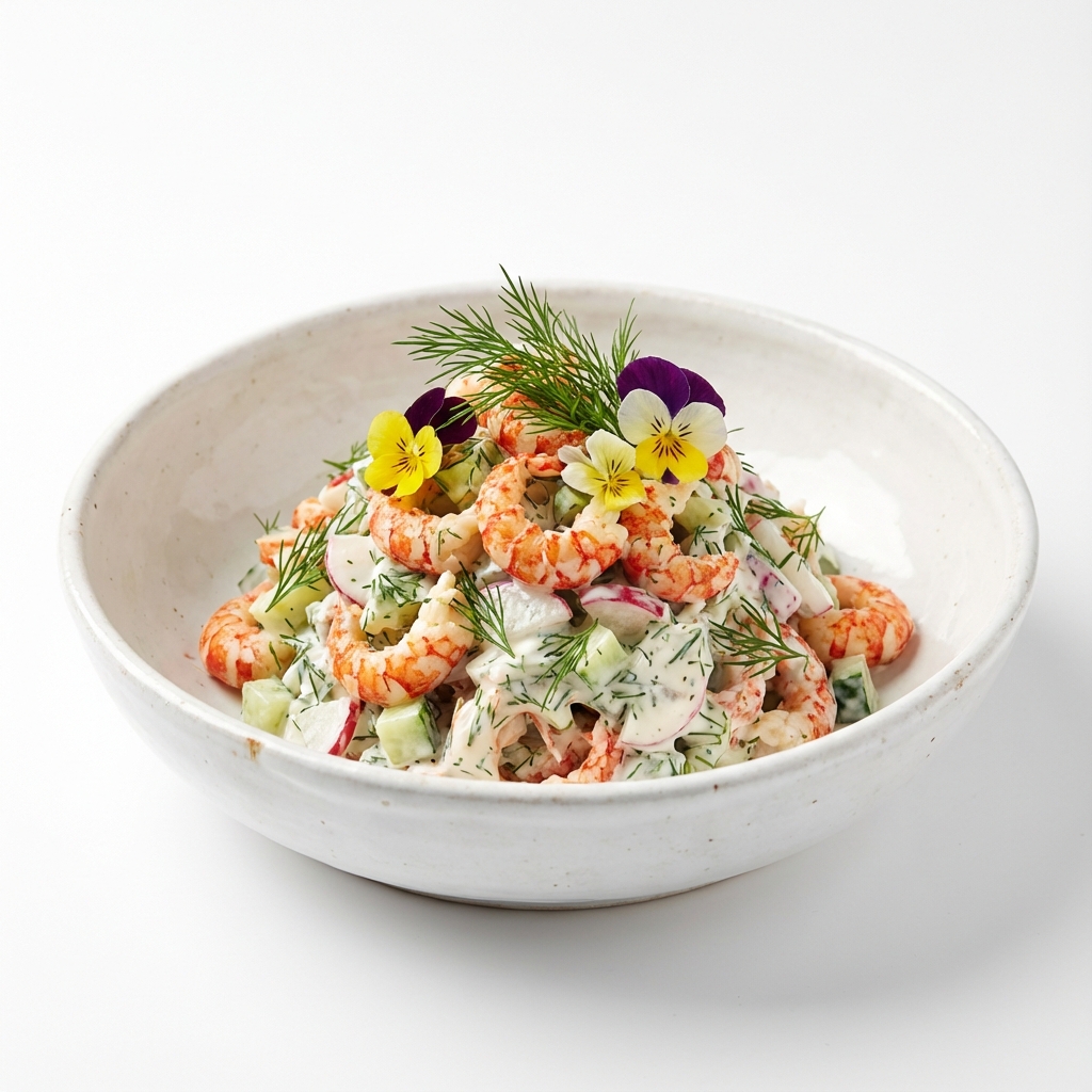 Kräftstjärtsallad